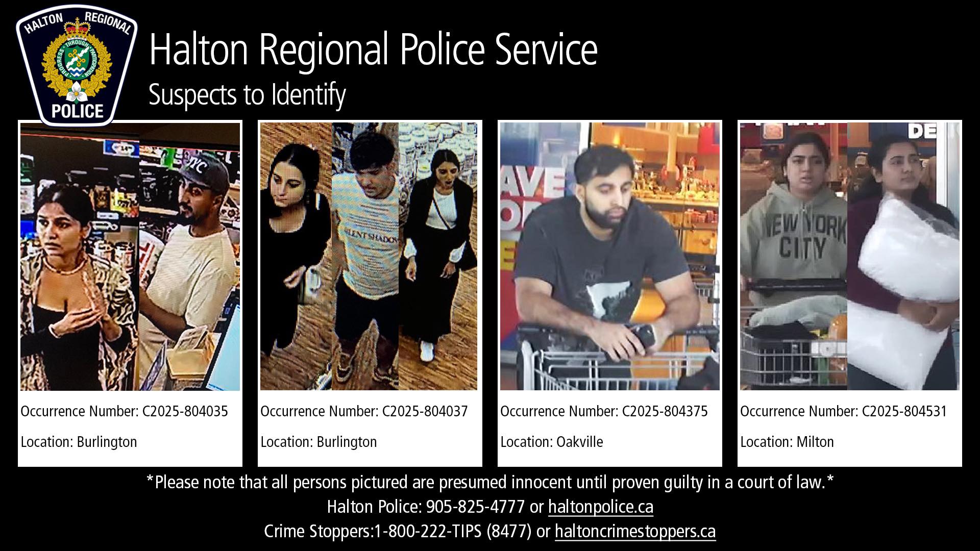 Patriot - 🚨SUSPECTS TO IDENTIFY 🚨 Do you recognize any of the people in ...