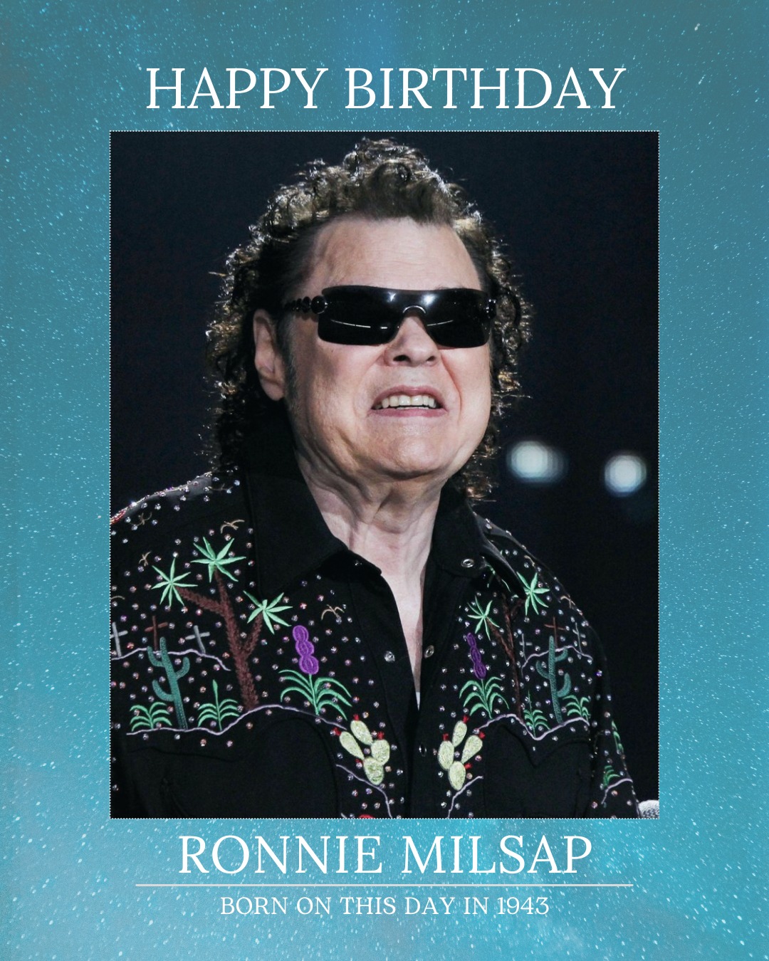 THE SHUTTLE - Celebrating the 83rd birthday of the iconic Ronnie Milsap ...