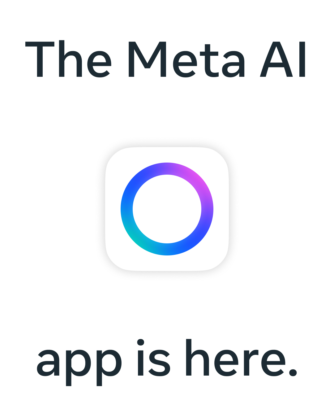 Meta AI - ICYMI there’s a new Meta AI app that launched,... | Facebook