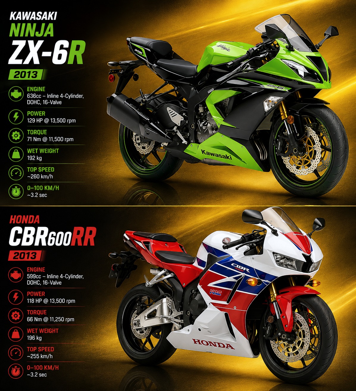 2009 Honda CBR600RR On September 5, 2008, Honda introduced the