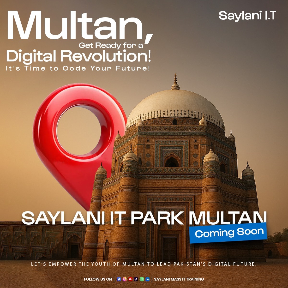 🚀 Multan, get ready for a... - Saylani Mass I.T. Training | Facebook