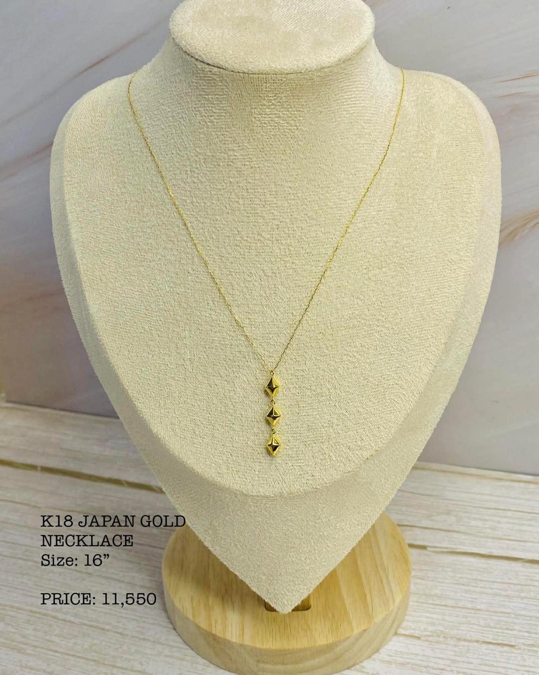K18 japan gold Necklace on SALE❤️ cash on delivery open for 