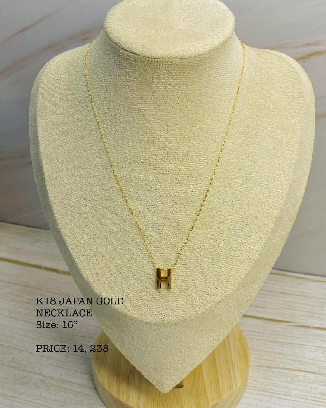 K18 japan gold Necklace on SALE❤️ cash on delivery open for 