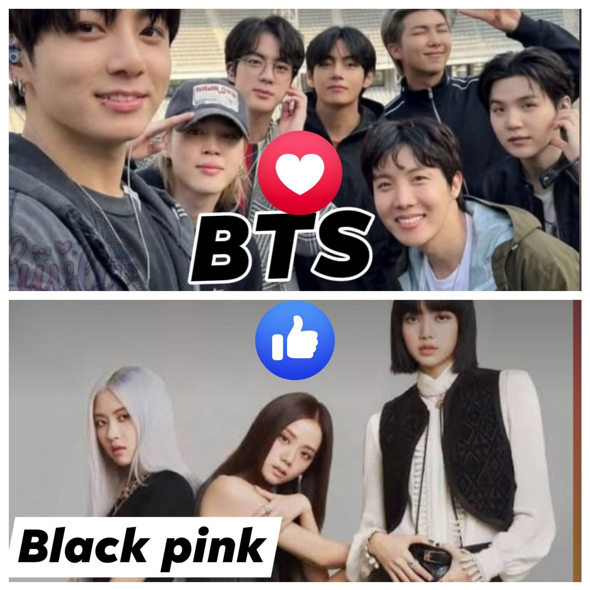 black pink or BTS? 🤔⁉️ 🤔 Please comment below with your