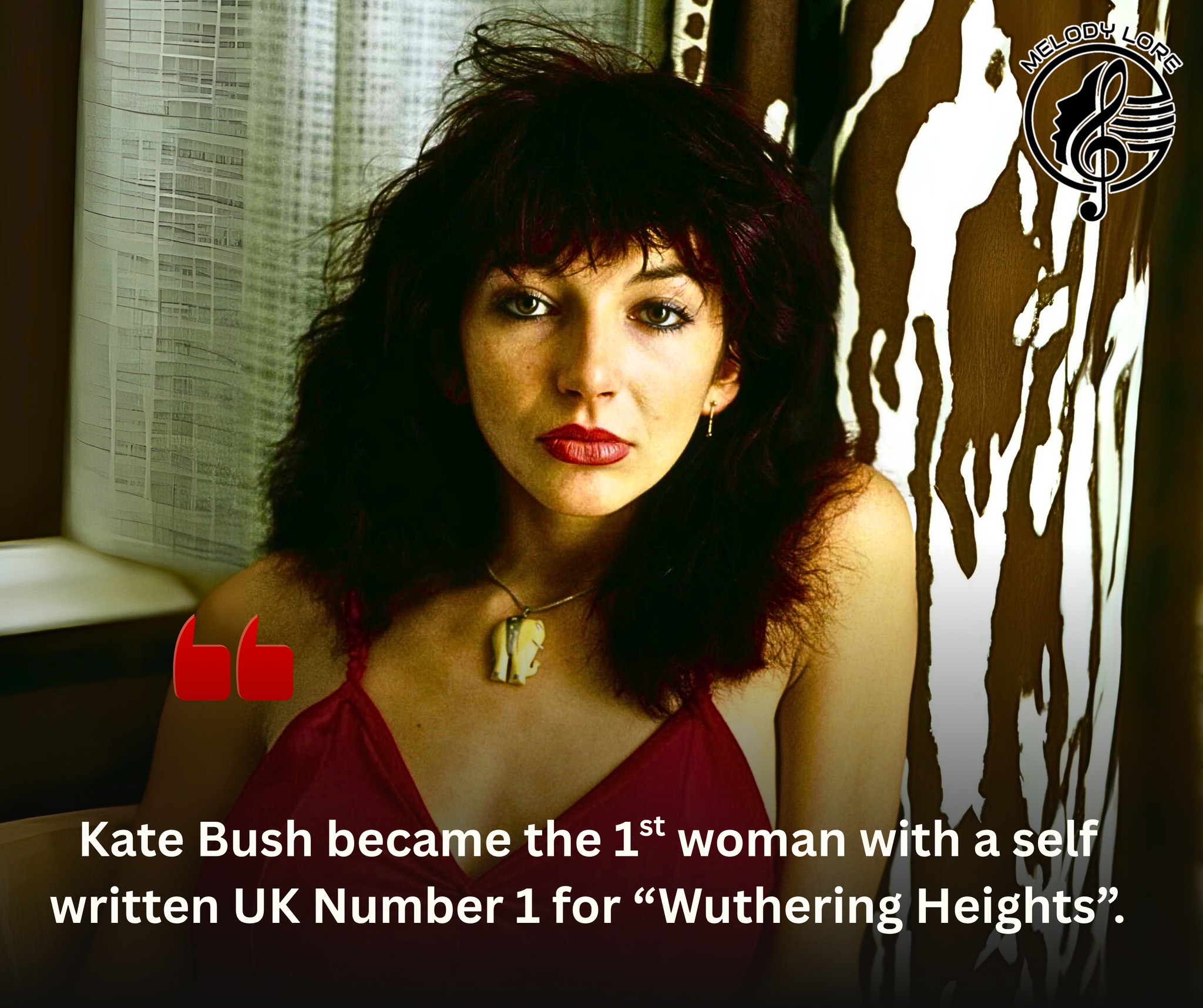 48 years ago, at age 19, Kate Bush became the first female artist