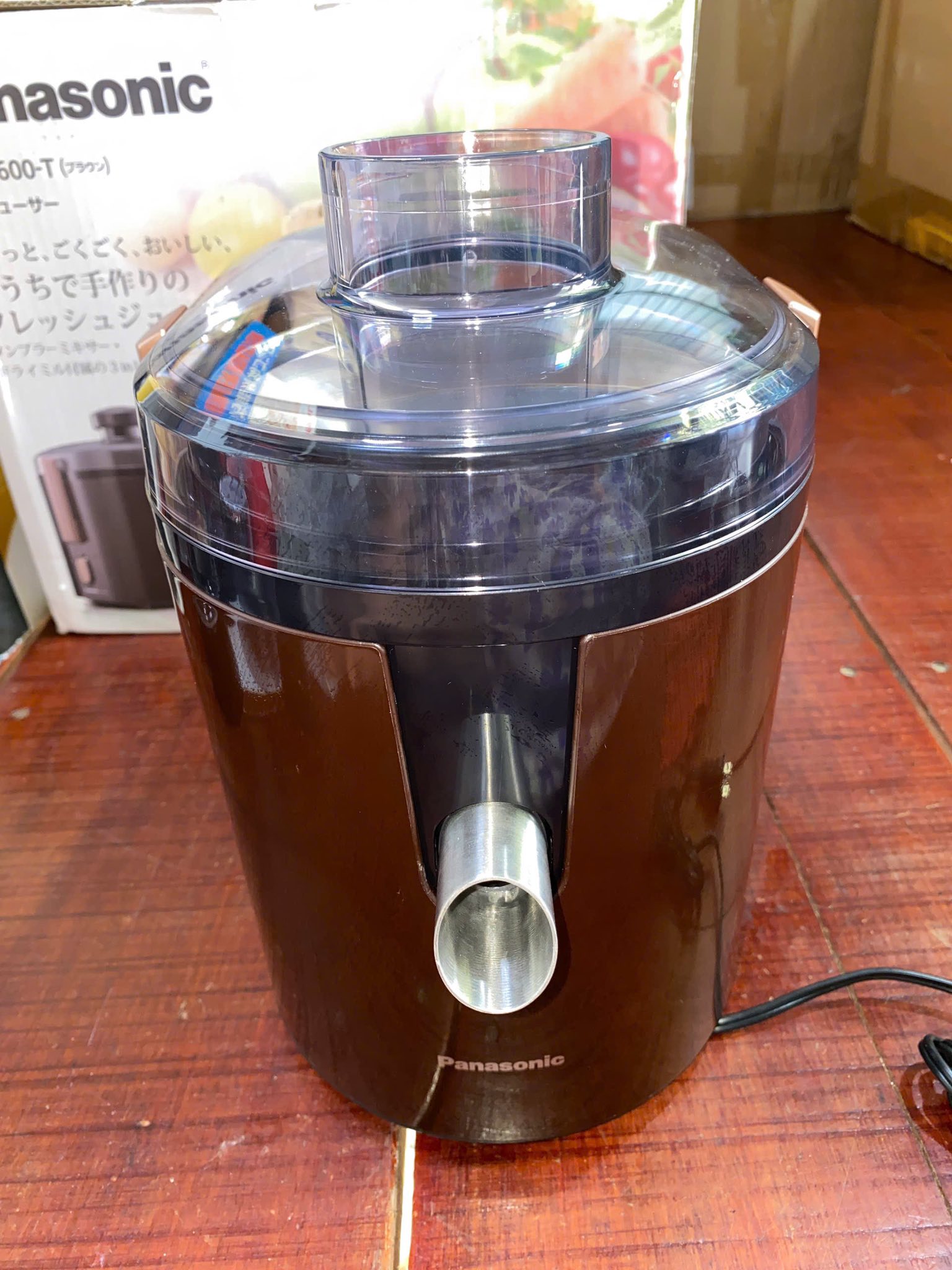 Panasonic MJ-H600-T 高速度ジューサー Panasonic MJ-H600-T 高速度