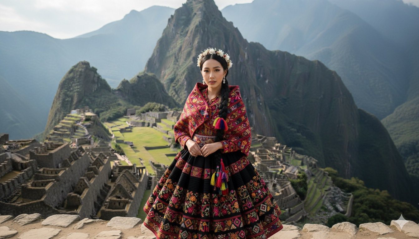 Kelly - Ultra-realistic DSLR bridal portrait at Machu Picchu, Peru ...
