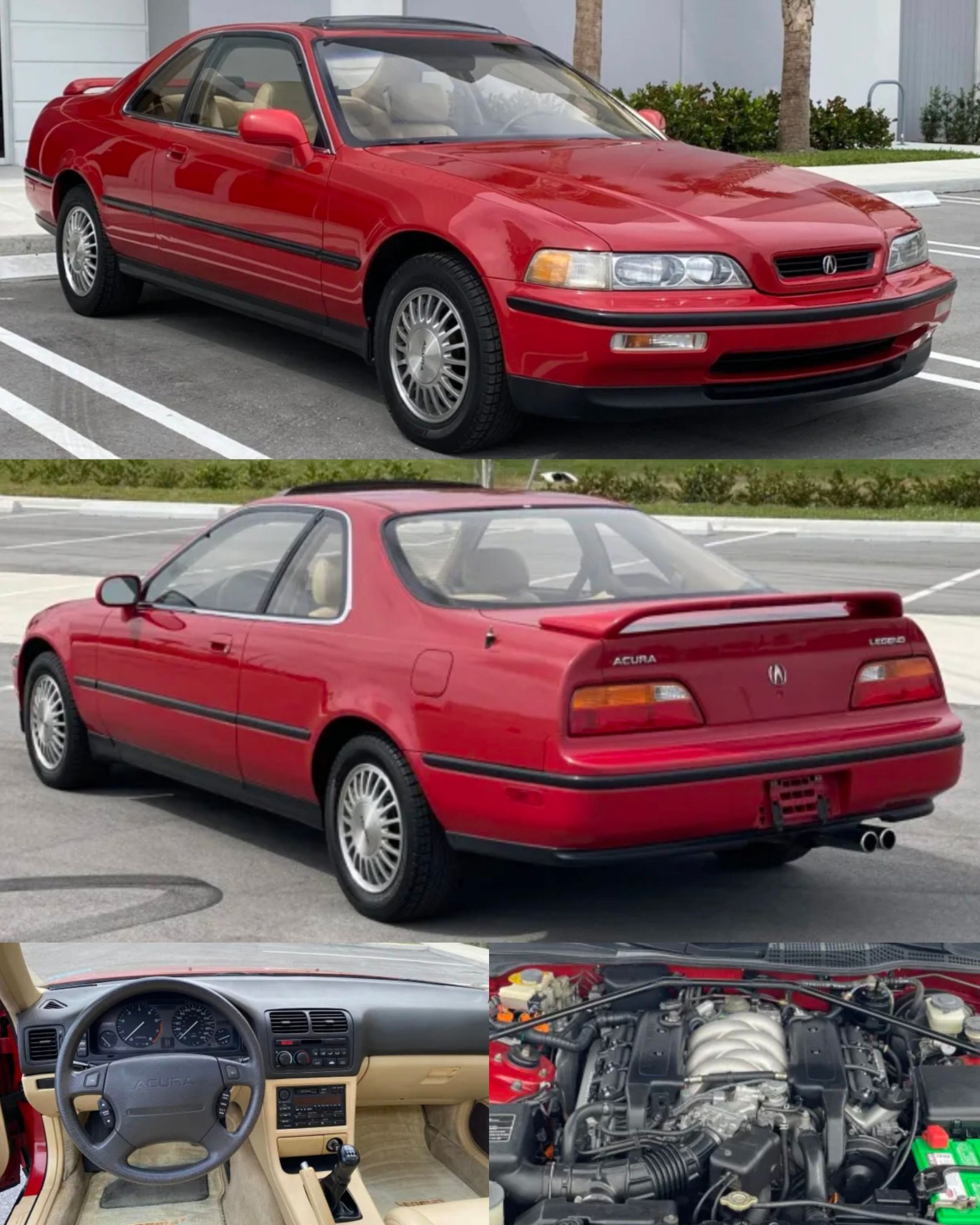1993 Honda Legend Coupe brochure