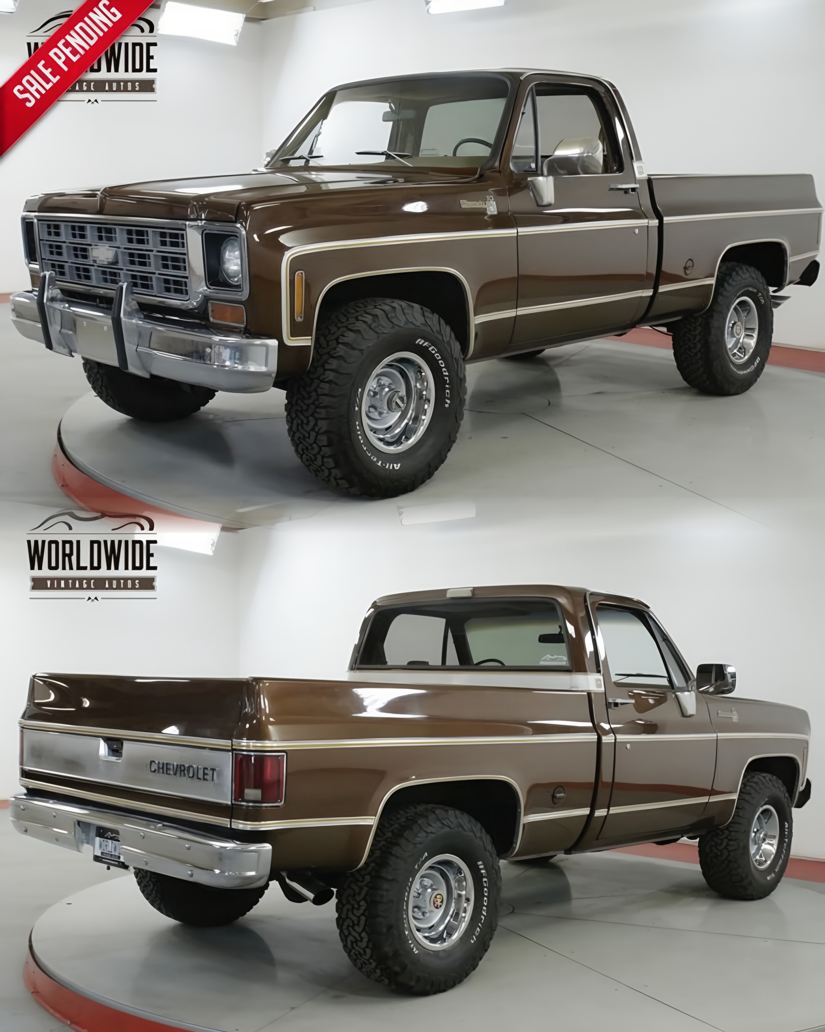 How can you tell if your truck is a c10 or k10?