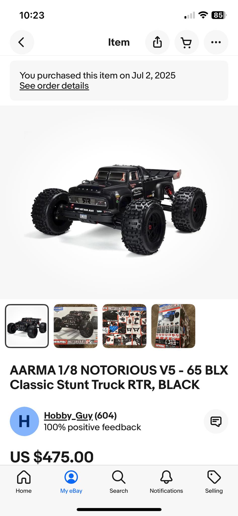 Arrma v5 Notorious review after upgrade with Garage Life parts