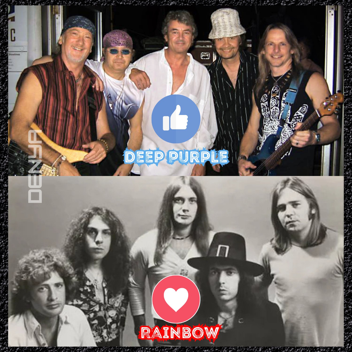 Ritchie Blackmore's Rainbow in 1981 - with 4 great Purple members