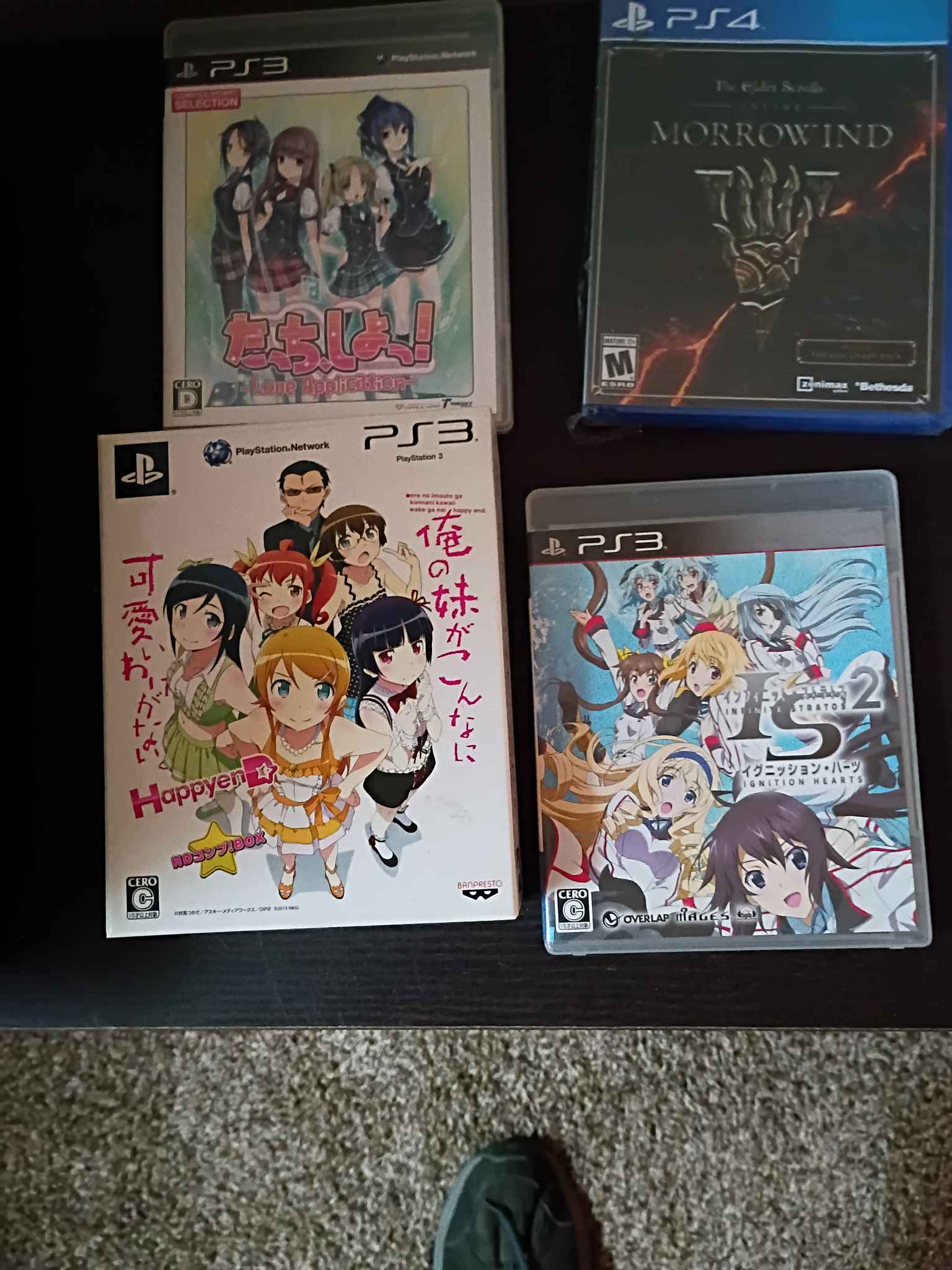 Diverse collection of PlayStation video games for PS2, PS3, PS4
