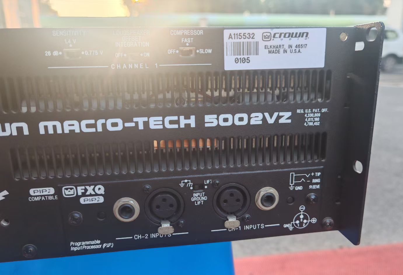 Crown 5002 amplifier
