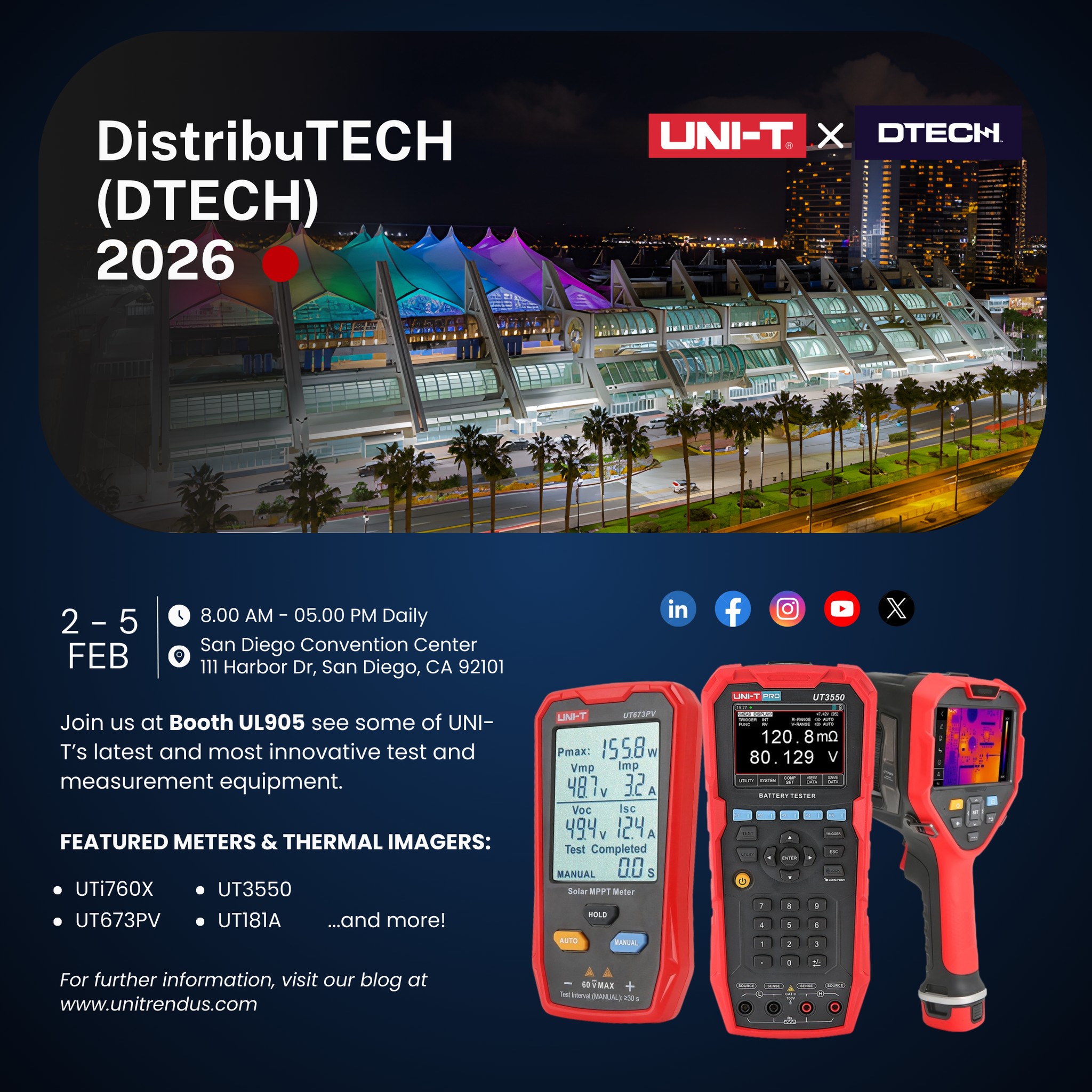 Uni-Trend - DTECH 2026 is happening this coming Monday at the San Diego ...
