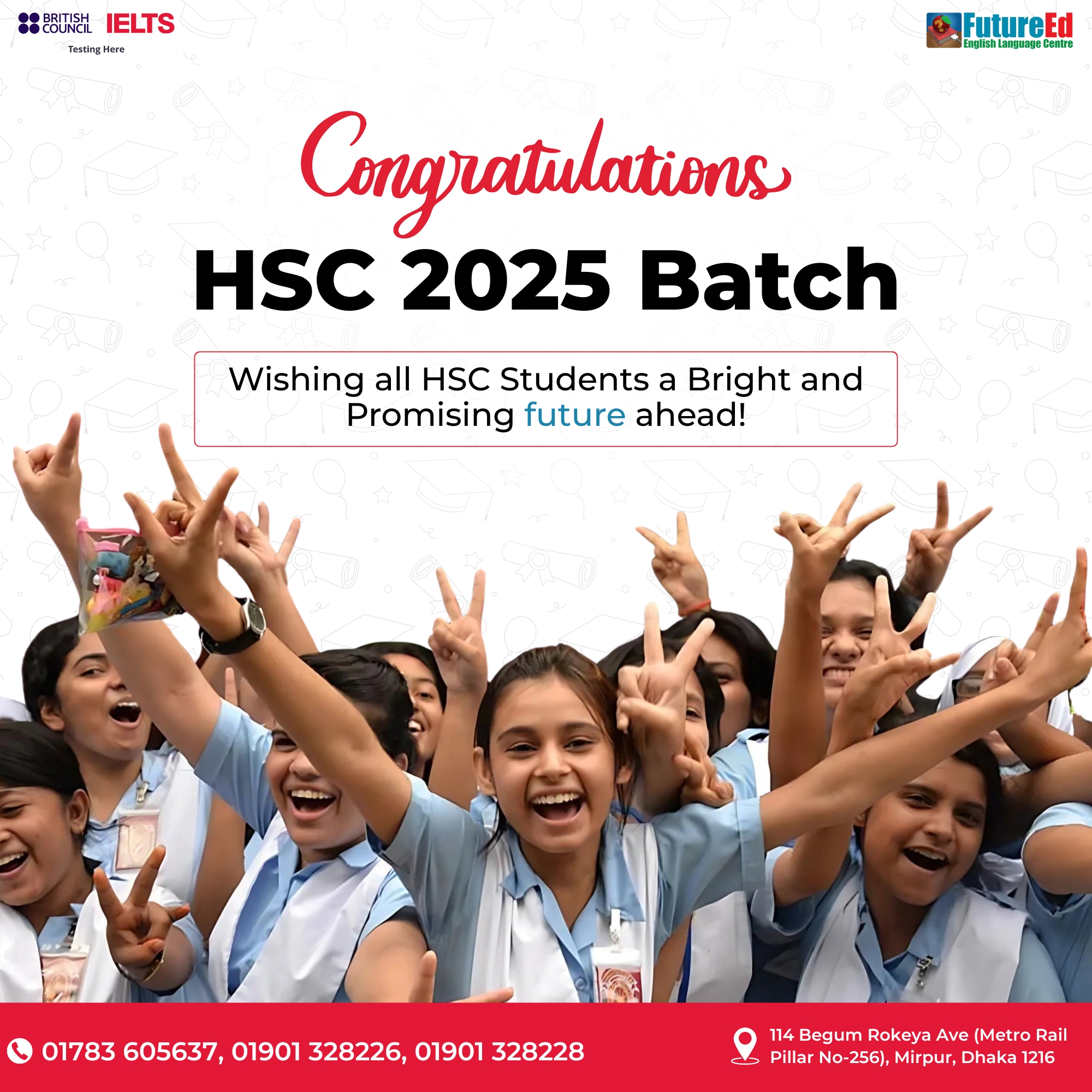 FutureEd Mirpur - Congratulations to HSC 2025 Batch.... | Facebook