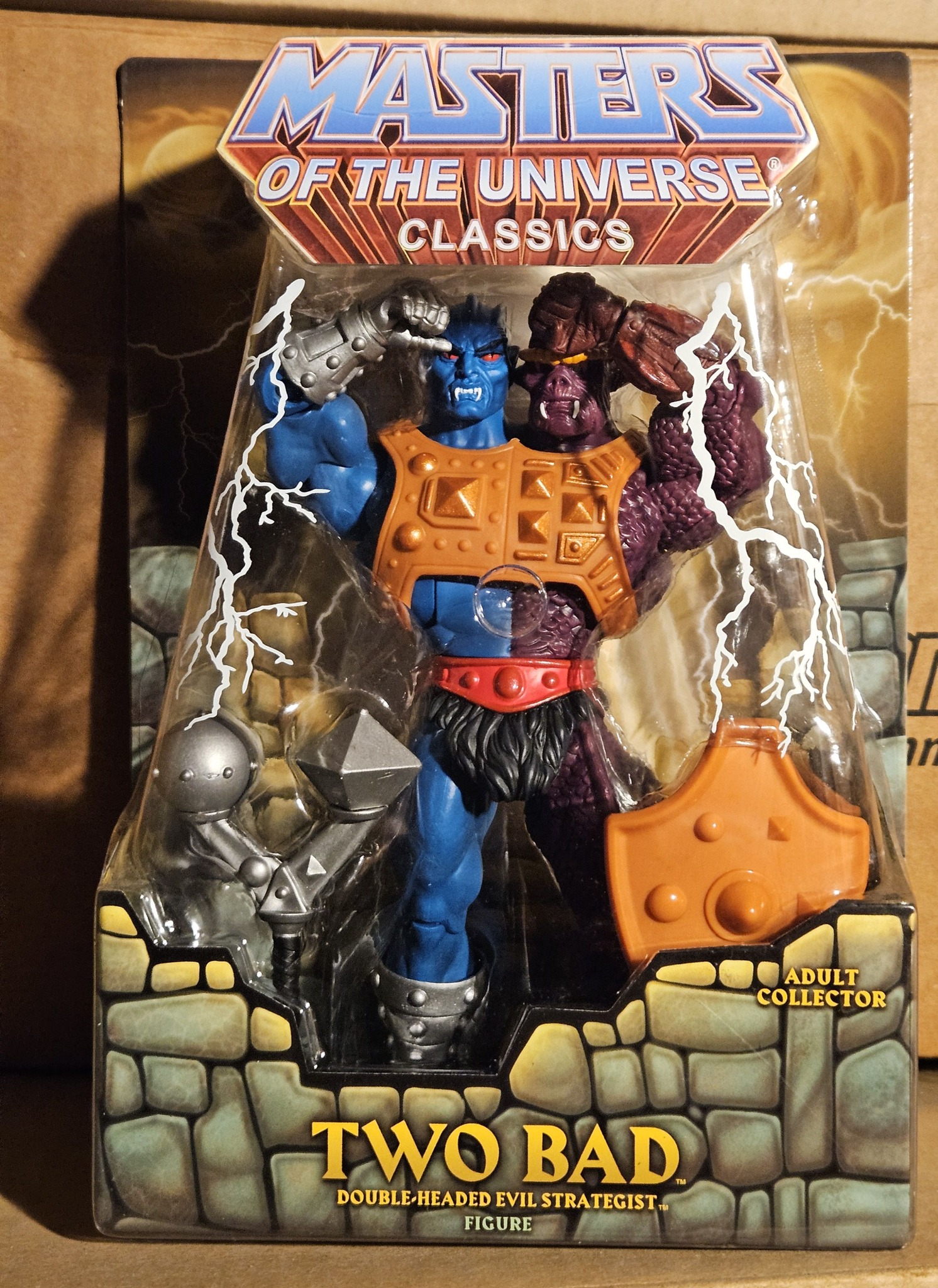 MOTU CLASSICS TWO-BAD MASTER OF THE UNIVERSE CLASSICS သ်တန 