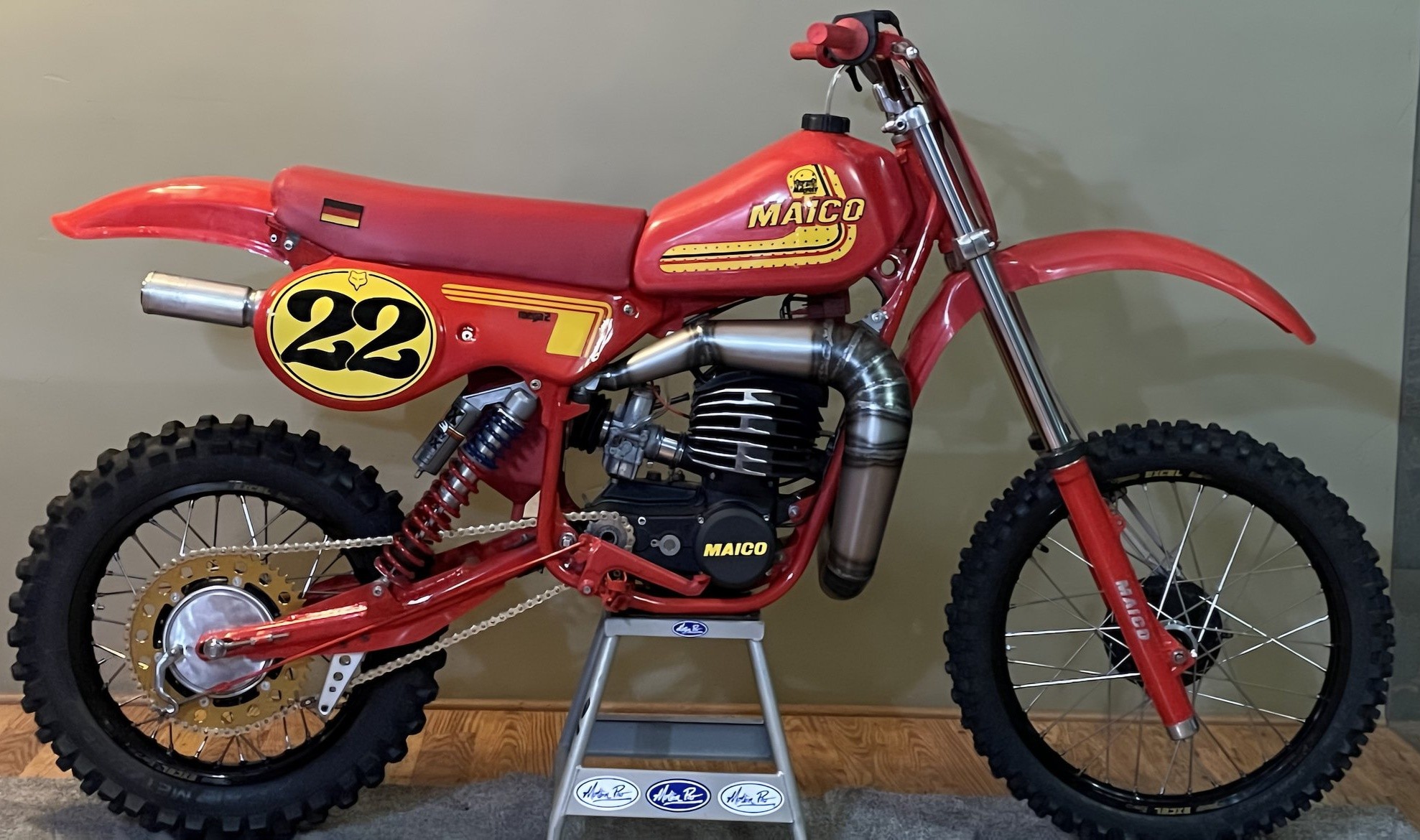 1981 Maico Wheelsmith MC490 Mega 2 🇨🇿🇪🇦🇺🇲 #Maico490