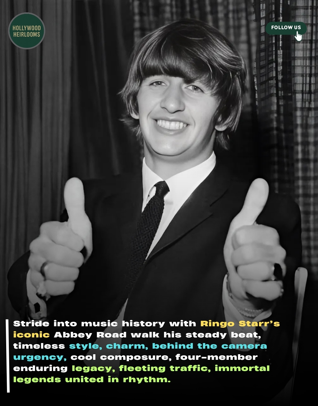 Hollywood - Ringo Starr’s place on the Abbey Road crosswalk ...
