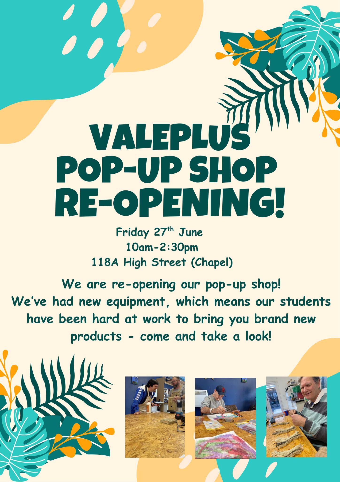 Our ValePlus Pop-Up Shop is... - ValePlus & ValePlus Extra | Facebook