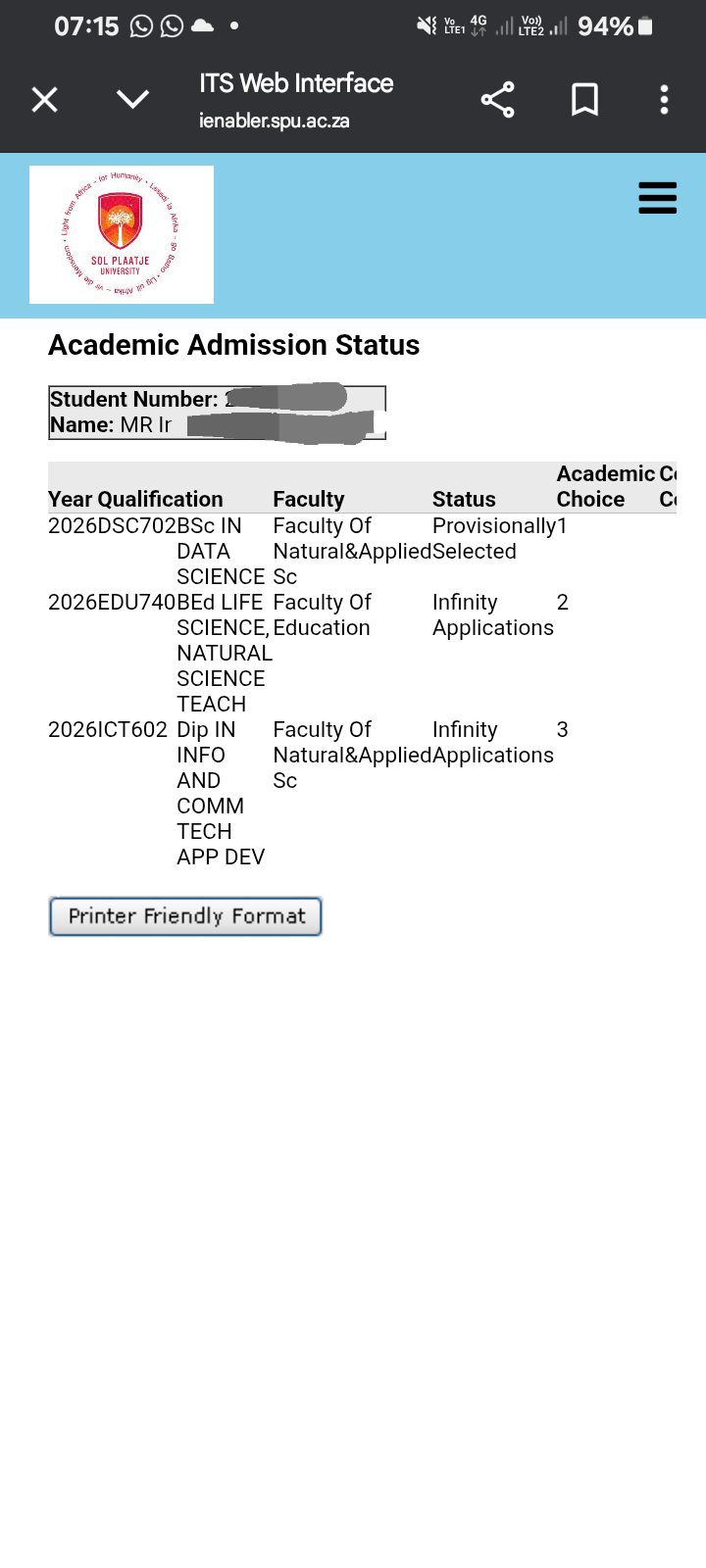 Sol Plaatje University 2026 Applications 😙 | Ngcela ukubuza is there ...