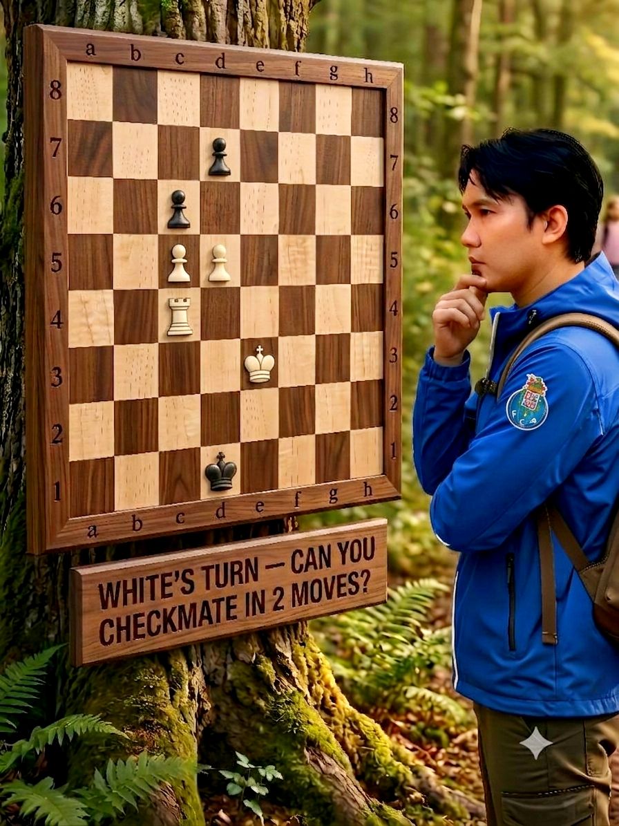 ♟️ Checkmate in 2 as White. A master can find it within 5