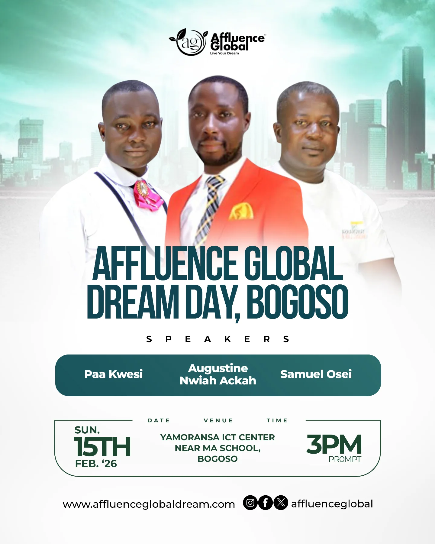 Bogoso, get ready! Join us this... - Affluence Global | Facebook