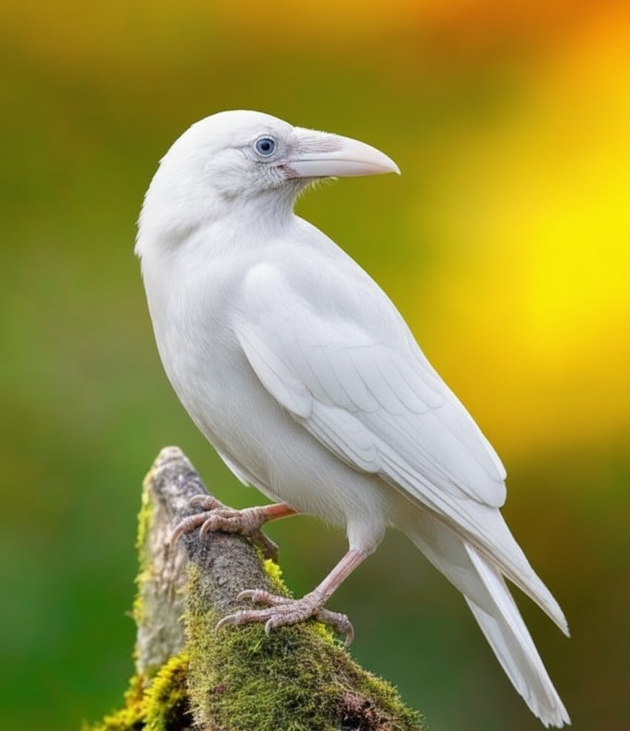 Crow - White Crow Europe. The white crow is an extremely rare color ...