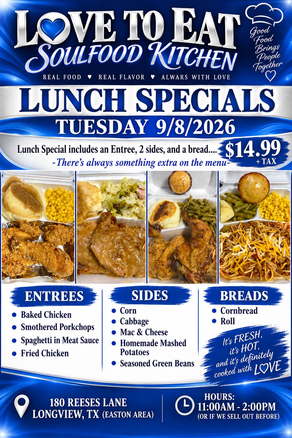 Love To Eat Soulfood Kitchen | Longview TX
