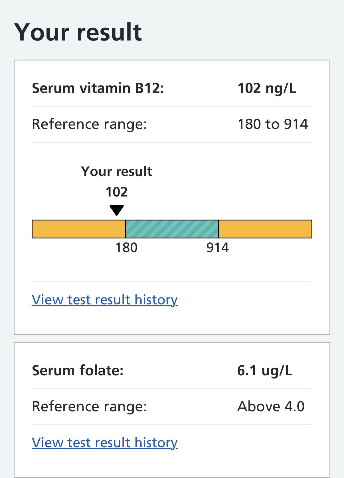 Why do vitamin B12 supplements cause anxiety and discomfort?