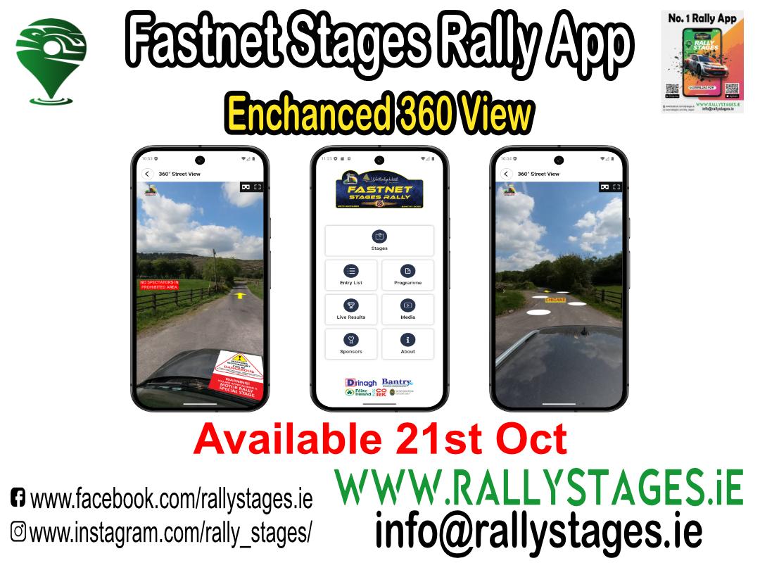 Rally - 📢 FEATURE UPDATE! Get the full picture for the Fastnet Rally! 📢 ...