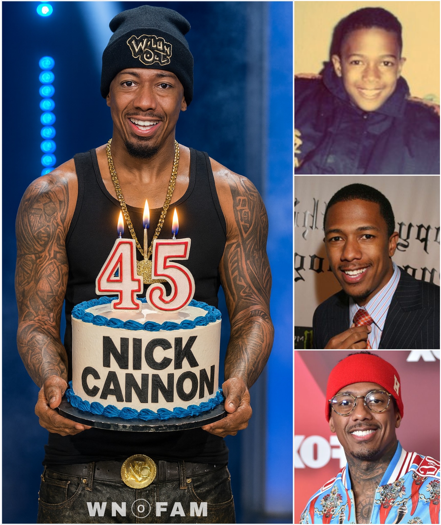 Wild'N - Happy 45th Birthday to the multi-talented Nick Cannon! 🎂💫🎉🌟 ...