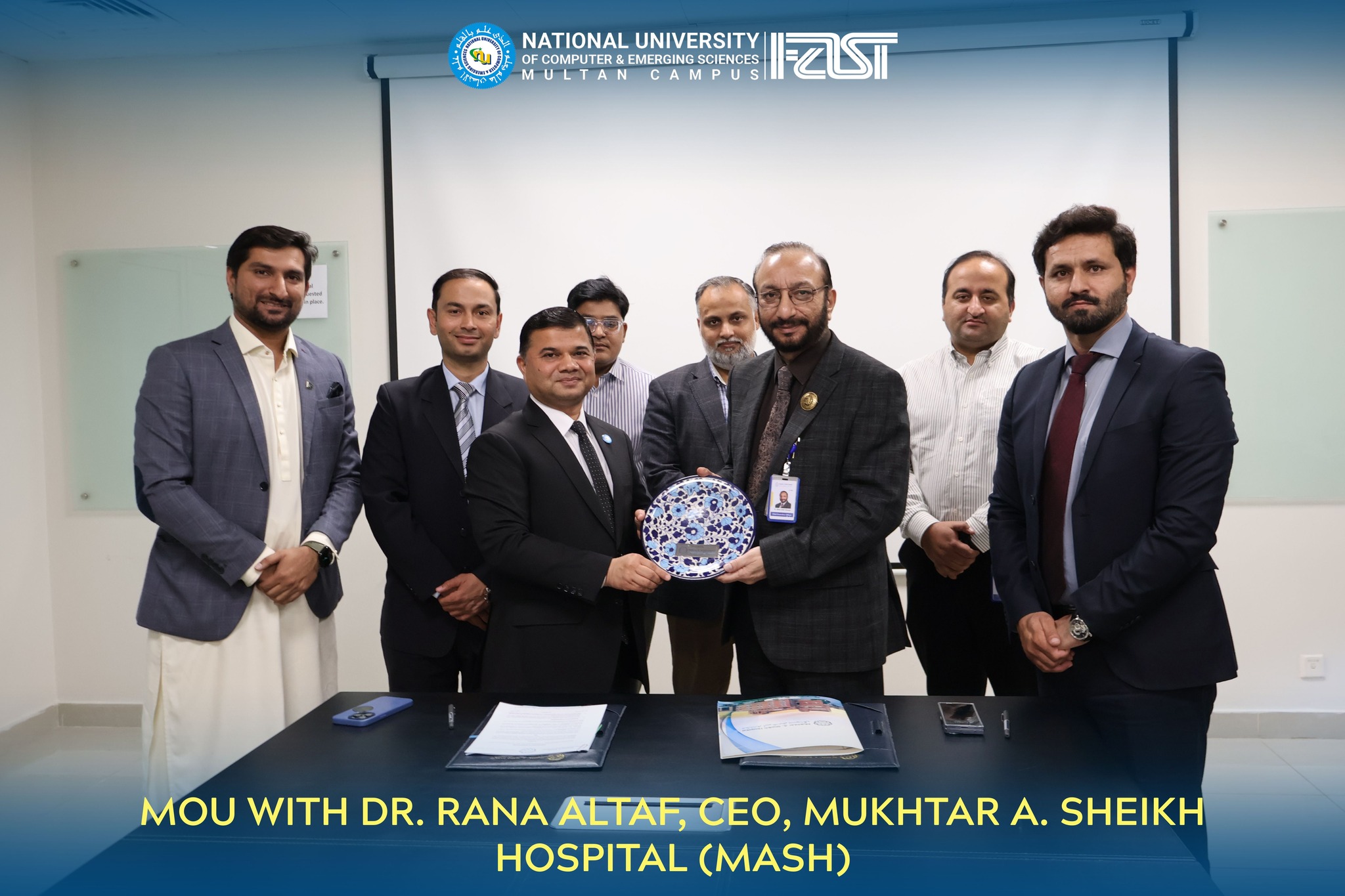🤝 MOU Signing Ceremony |... - FAST NUCES Multan Campus | Facebook