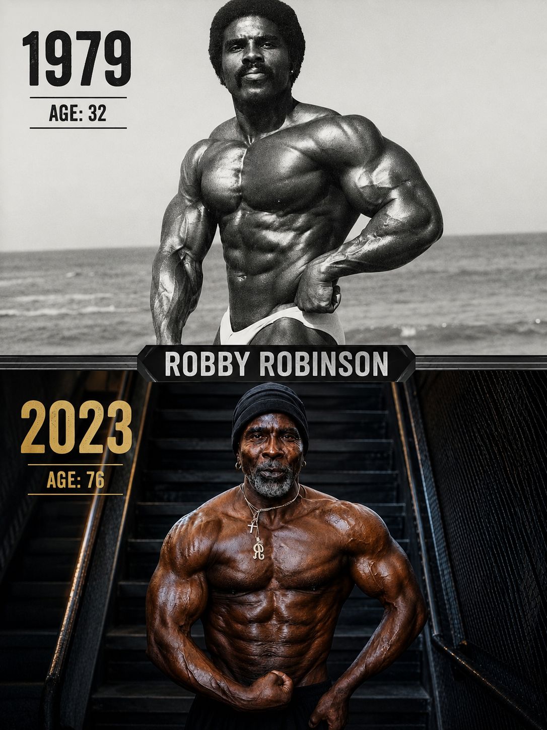 Robby Robinson: He is looking super fit at the age of 76
