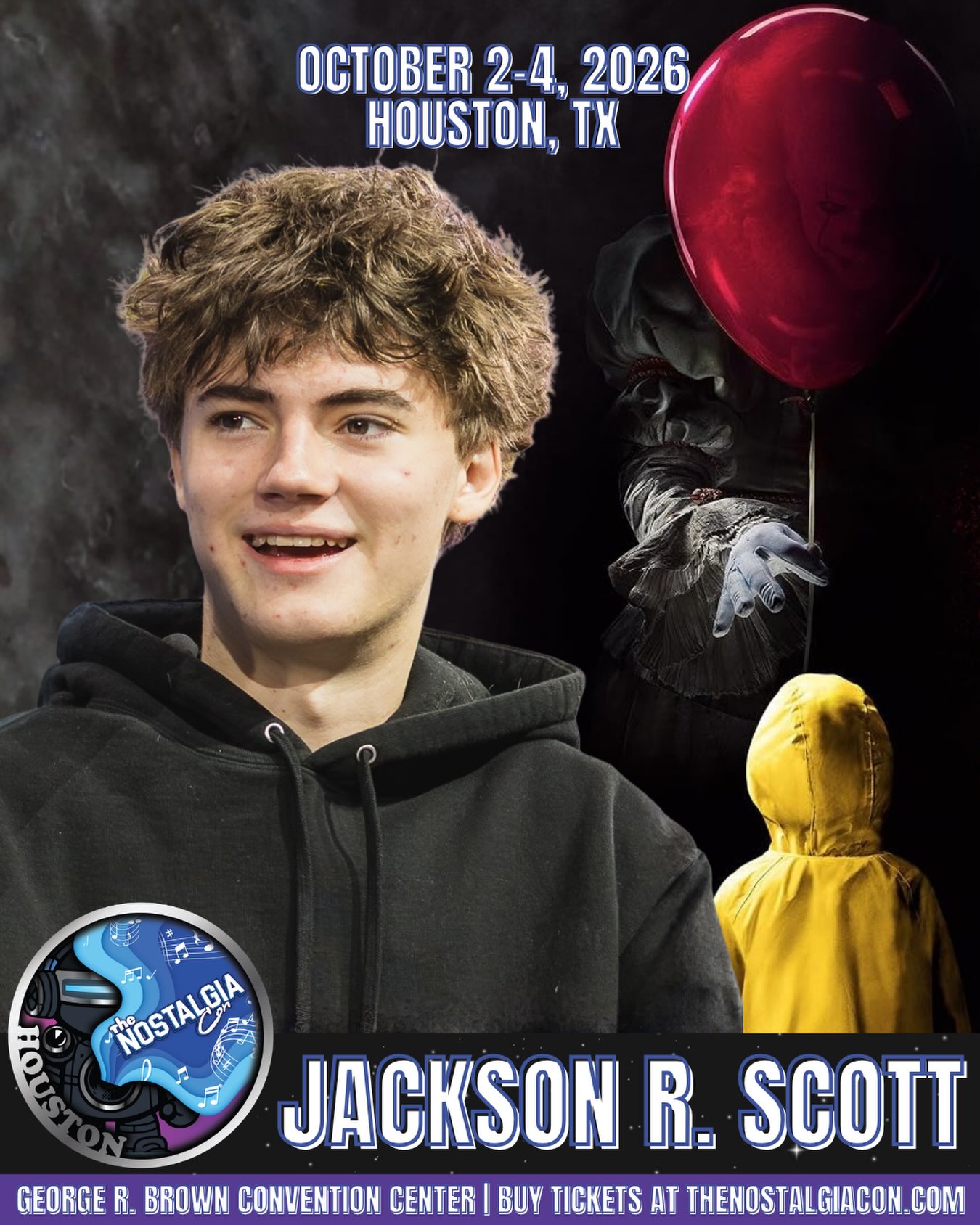 Jackson Robert Scott joins Nostalgia Con Houston October 2026