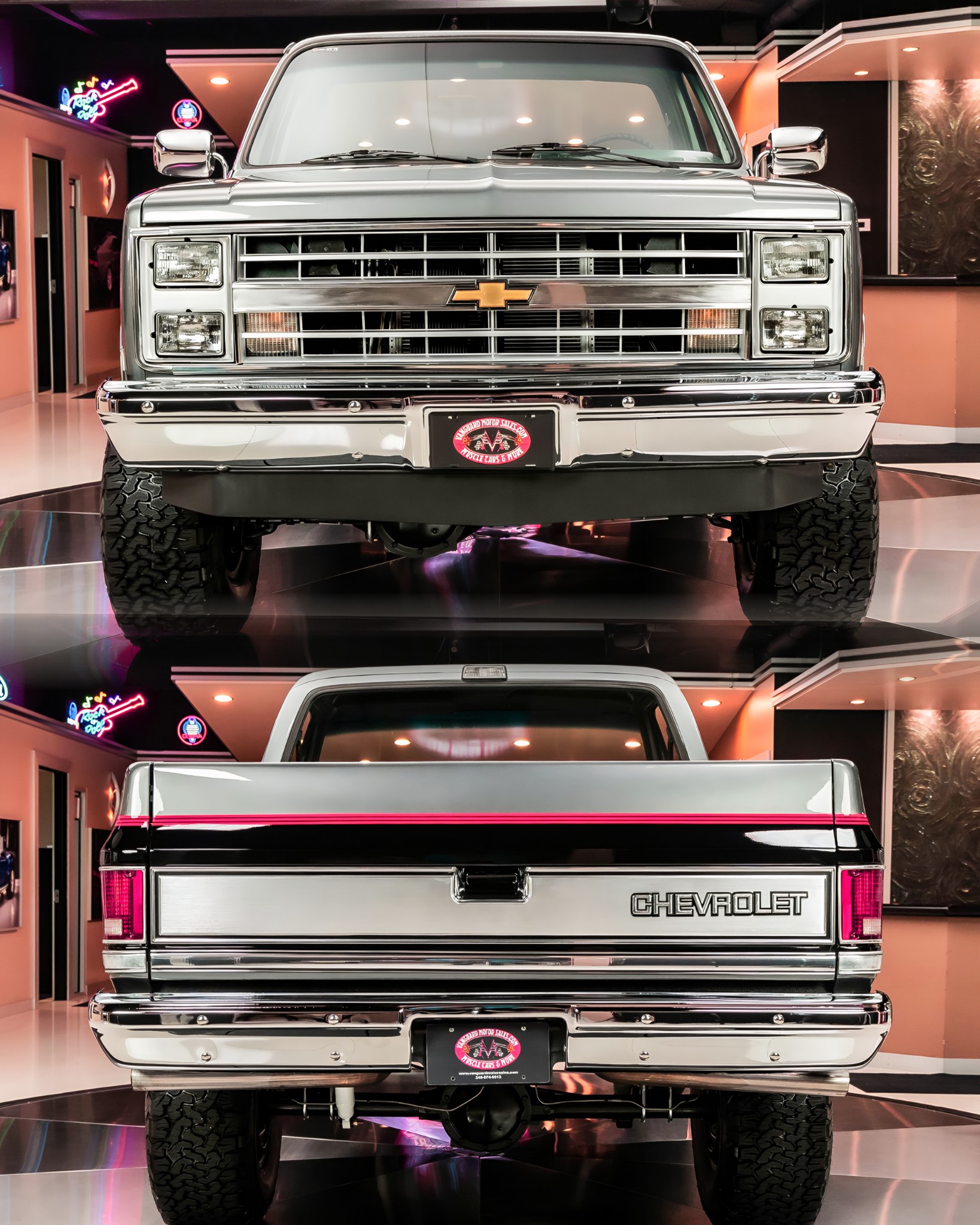 1987 Chevrolet K10 four-wheel drive pickup truck