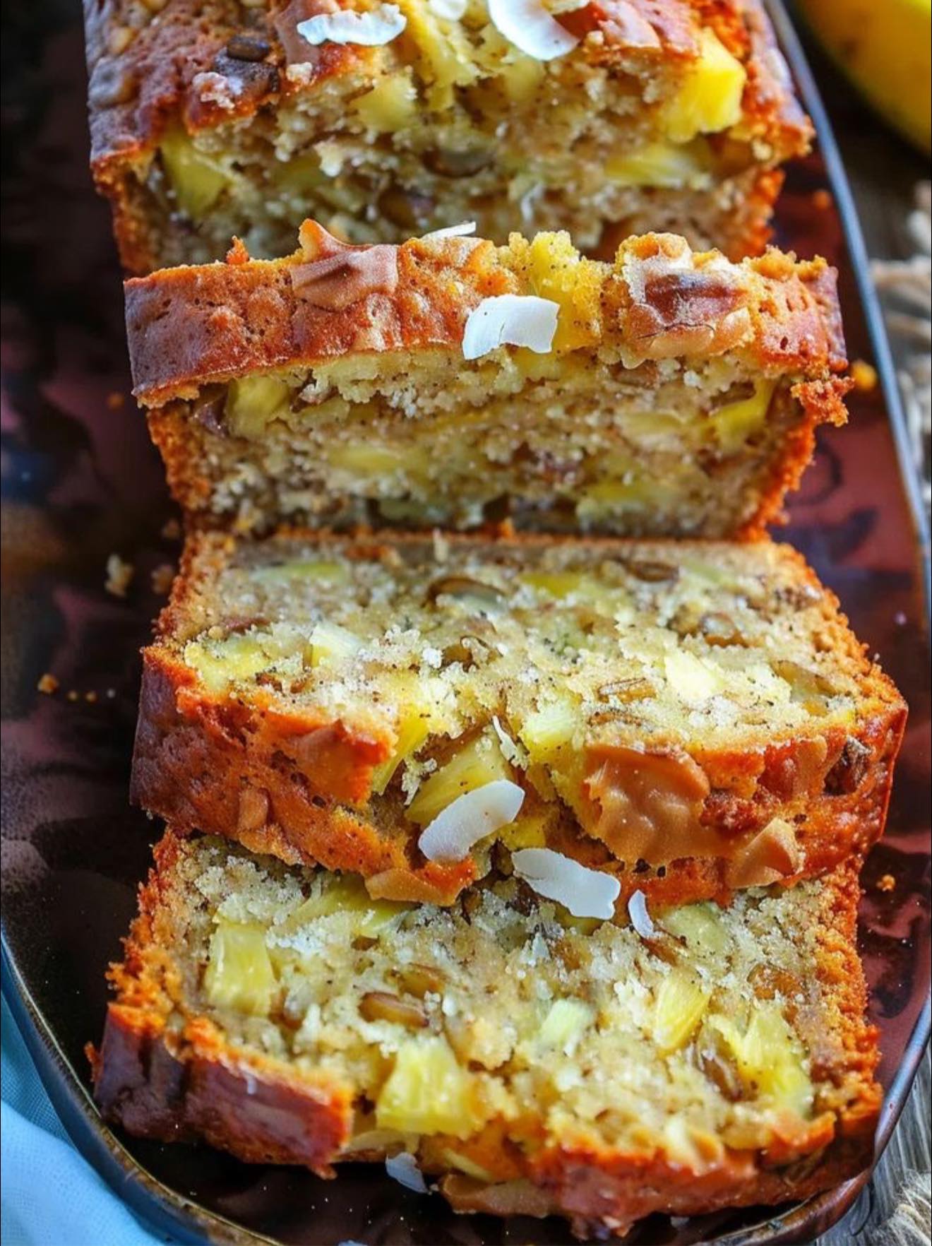 Mi Cocinita - Pan de Banana con Piña, Coco y Nuez... | Facebook
