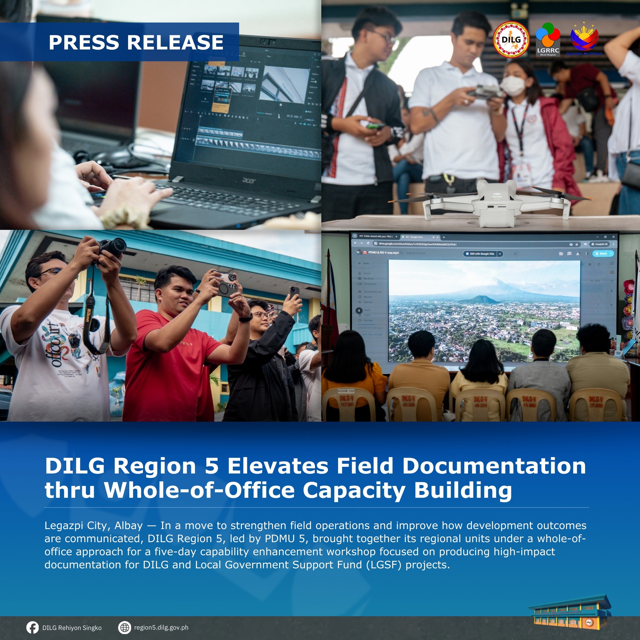DILG - PRESS RELEASE | DILG Region V Strengthens Field Operations ...