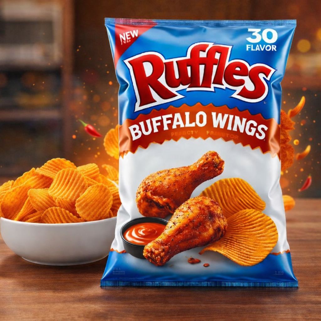 Authentic - Buffalo wings flavors ruffles | Facebook