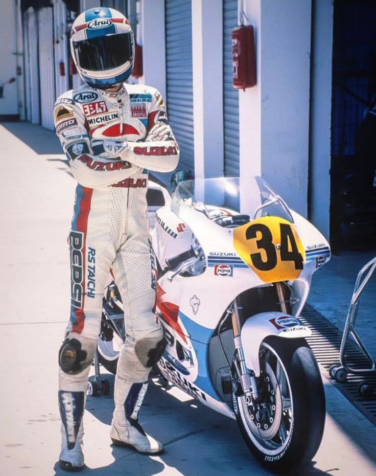 3️⃣4️⃣ THE LEGEND ✨ • Kevin Schwantz #34 🇺🇸 • Suzuki RGV500