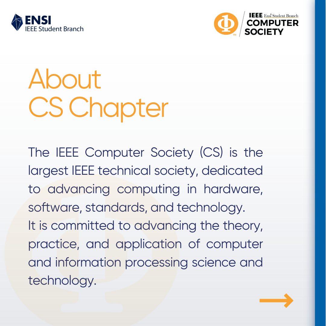 IEEE CS ENSI Student Branch Chapter | Manouba