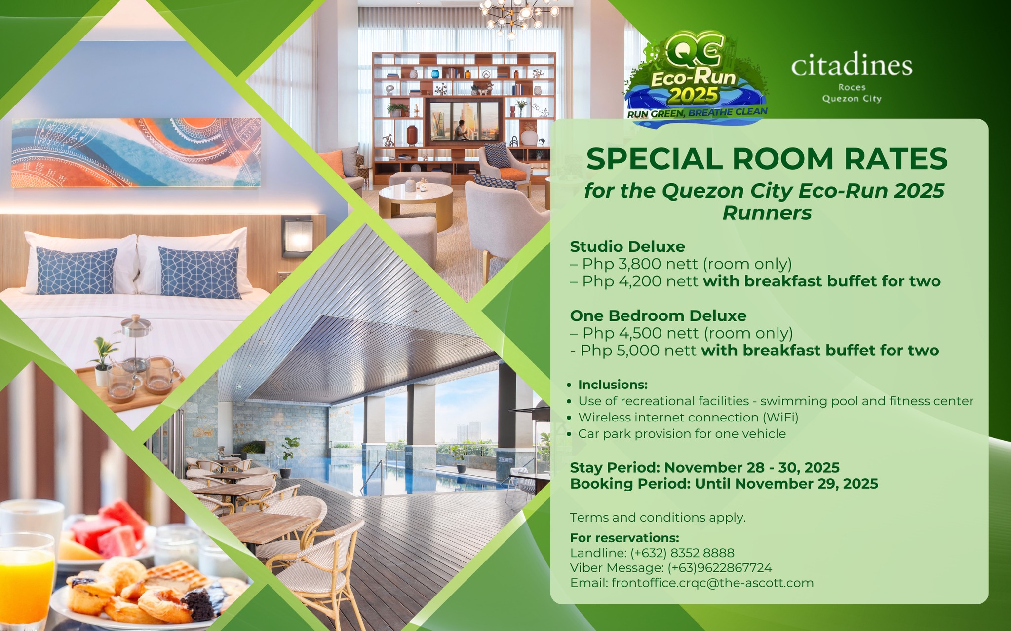 Citadines Roces Quezon City | Quezon City