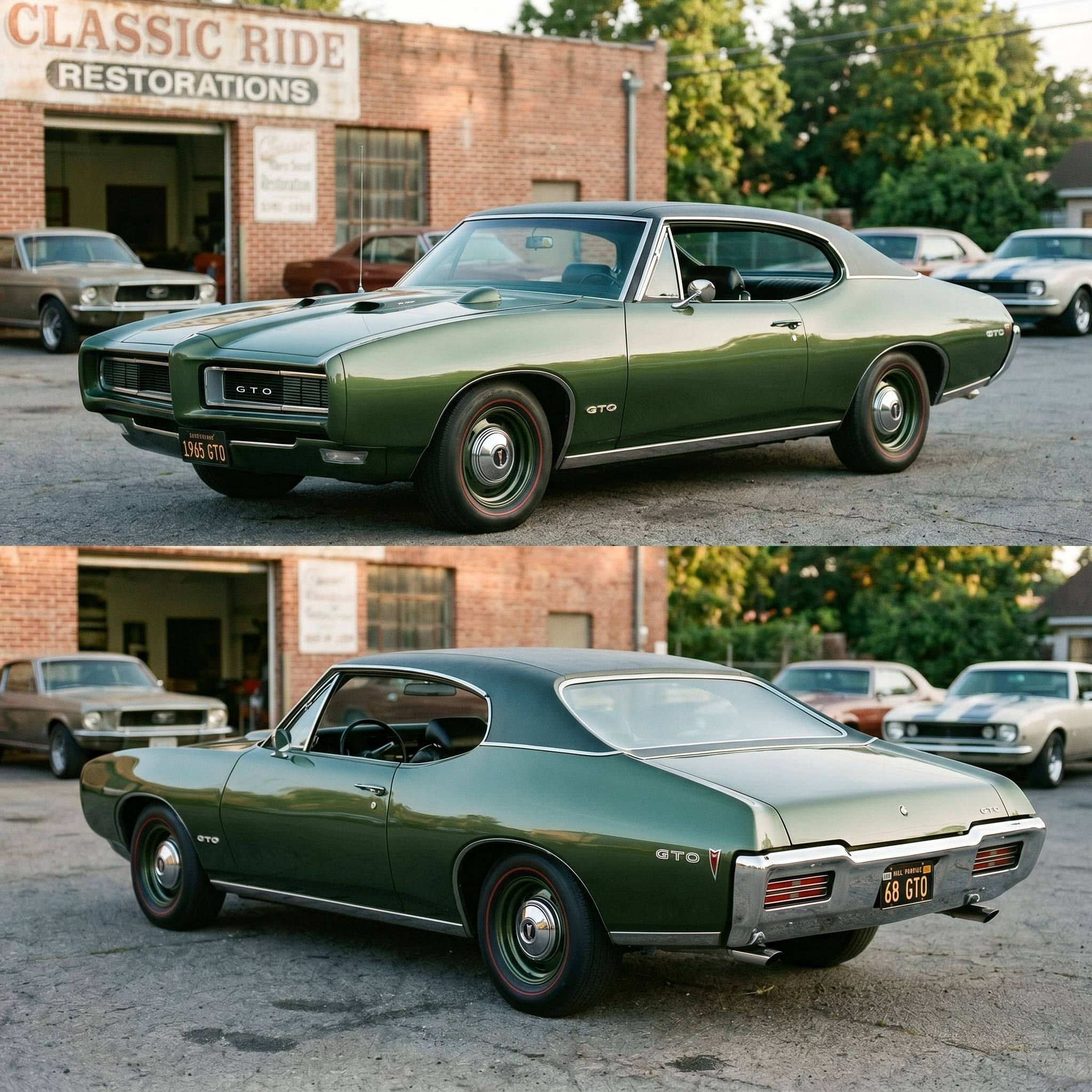1968 Pontiac Bonneville in Verdoro Green