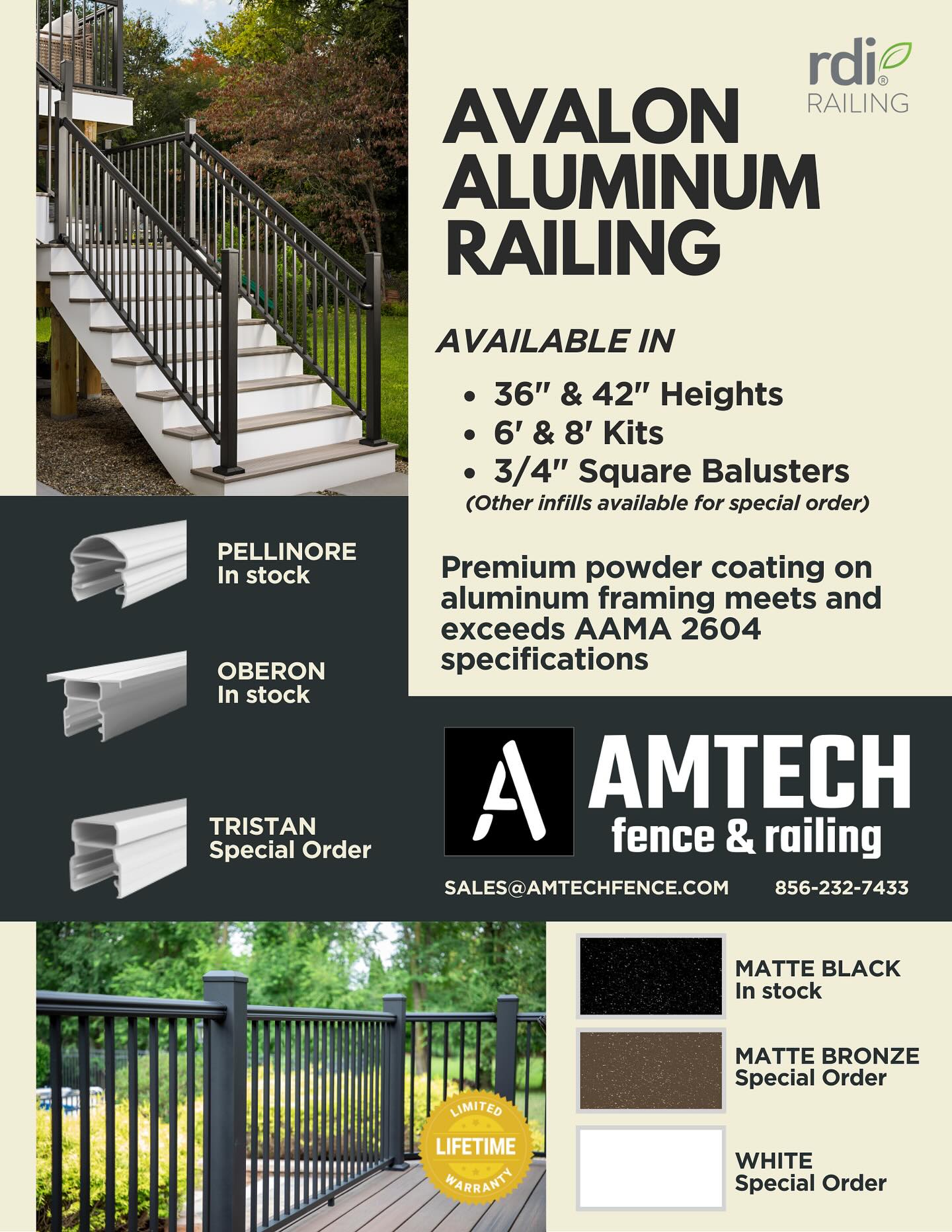 Amtech Fence & Railing | Mullica Hill NJ