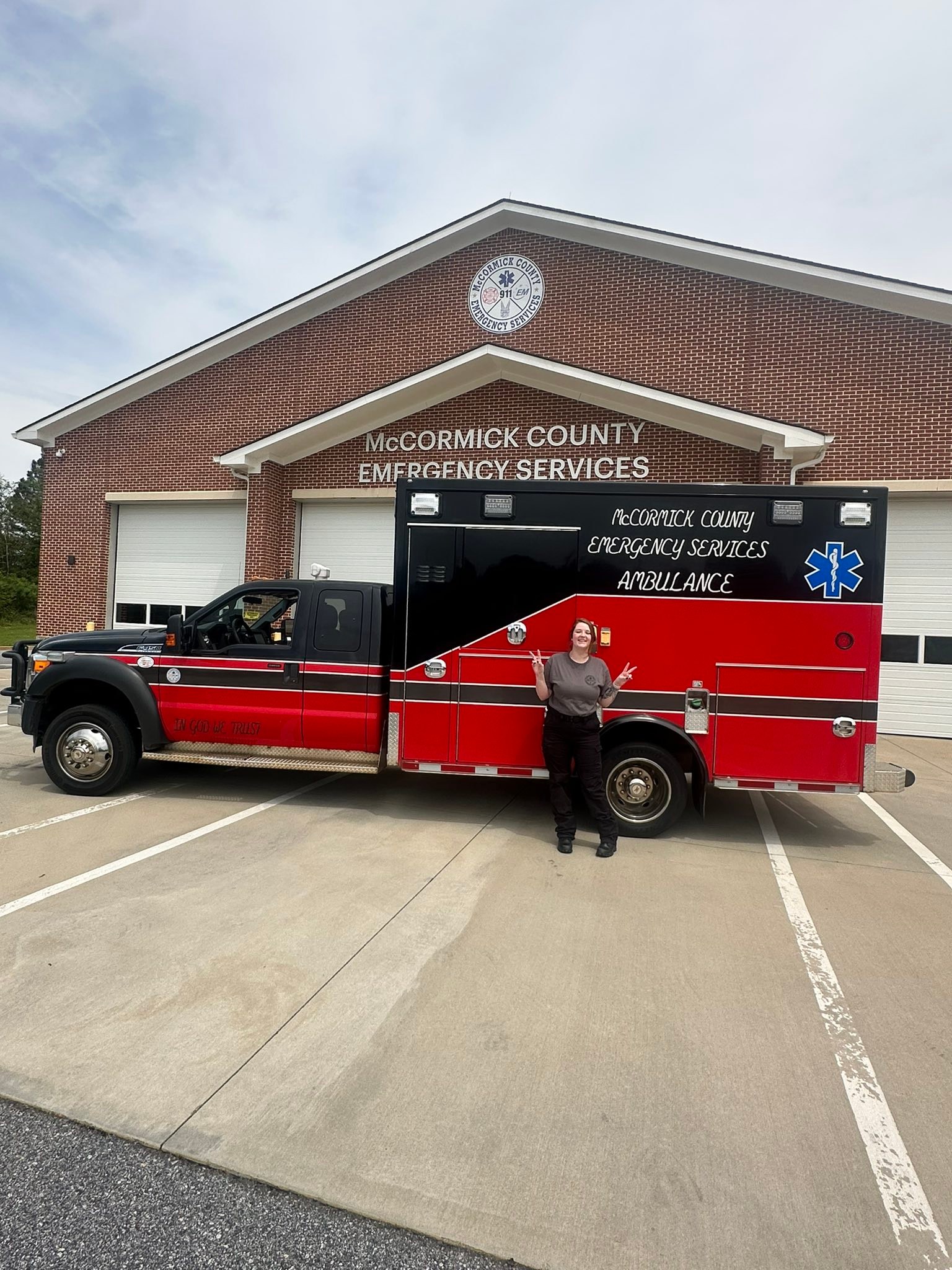 McCormick - Hi my name is Lizzy Heavner, I am a EMT. I started in May ...