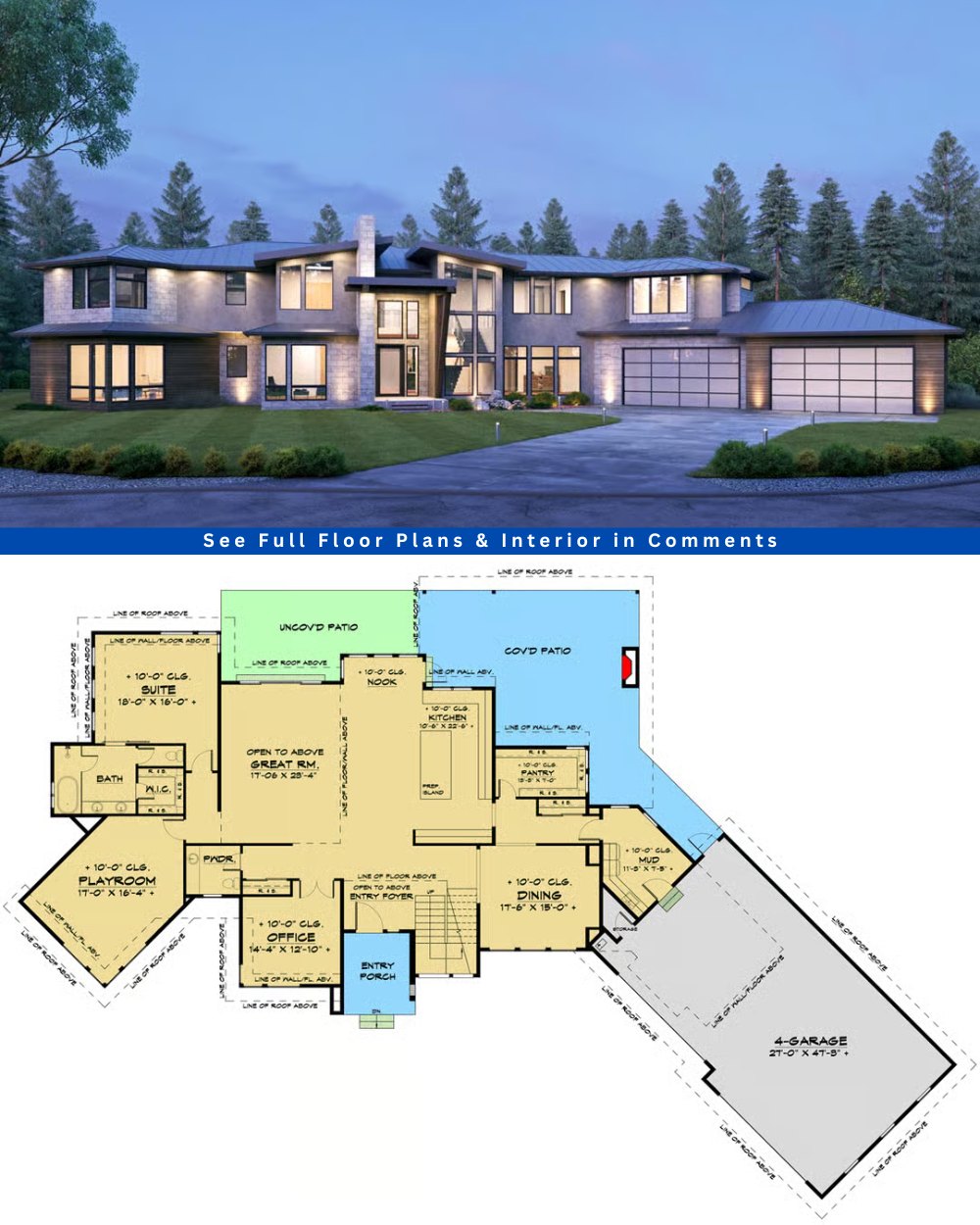 Inspired - You'll love this 6,330 Sq Ft Sophisticated Contemporary ...