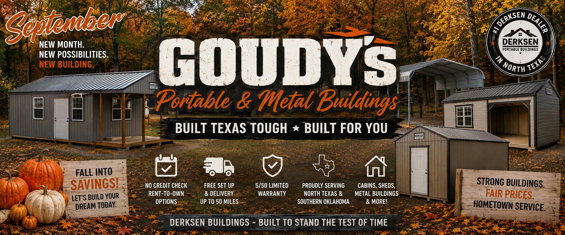 Goudy's Portable & Metal Buildings Bowie | Bowie TX