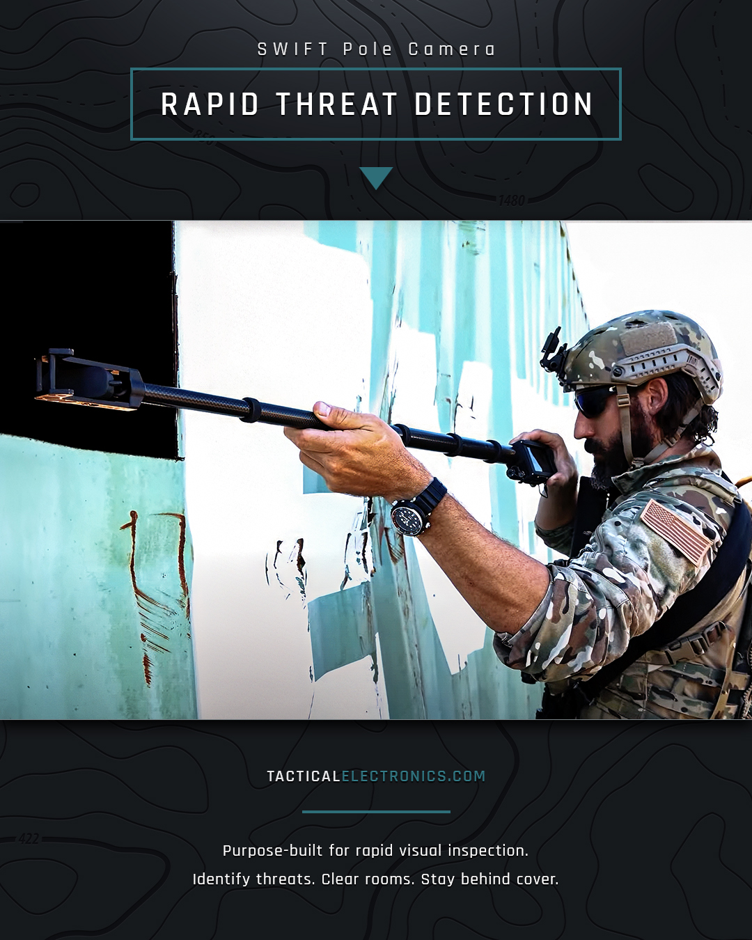 Tactical - RAPID THREAT DETECTION | FROM BEHIND COVER The SWIFT Pole ...