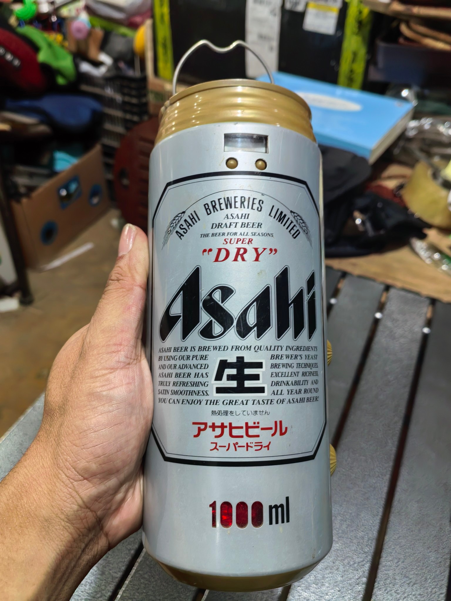SOLD ‼️ Asahi Super Dry Can - Novelty Vintage Radio 📌 Design