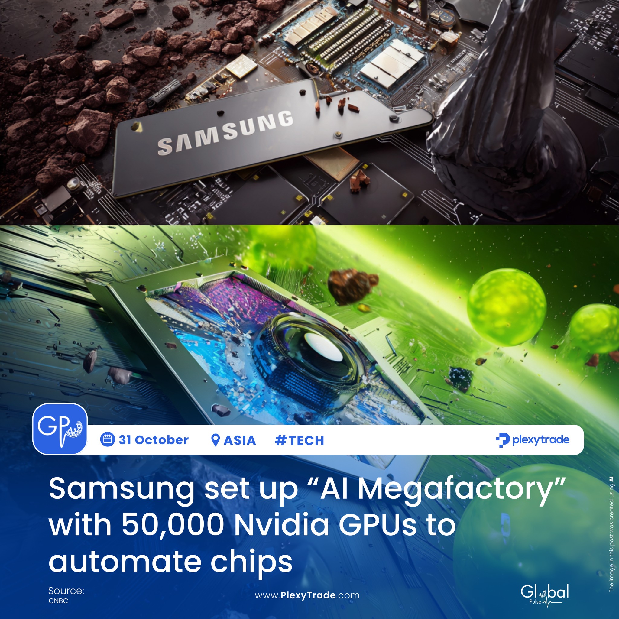 PlexyTrade - 🤖 Chipmaking met AI at scale. Nvidia confirmed a ...