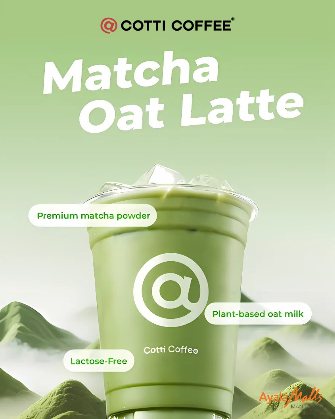 COTTI - Fresh, creamy, and 100% plant-powered 🌿 Our Matcha Oat Latte is ...